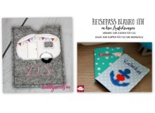 Stickdatei ITH - Reisepasshülle Blanko in 3 Varianten